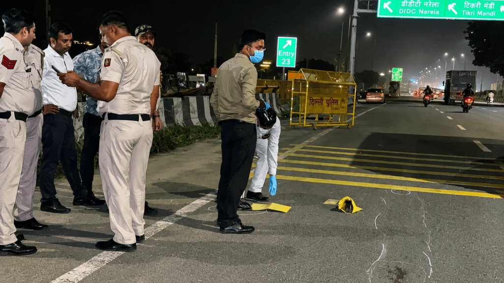 Delhi Traffic Police Head Constable Killed in Singhu Border Hit-and-Run While Installing Speed Monitoring Device