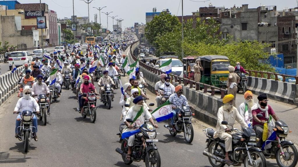 Farmers Stopped at Punjab-Haryana Border as Delhi Rally Against India-U.S. Trade Deal Faces Security Blockade
