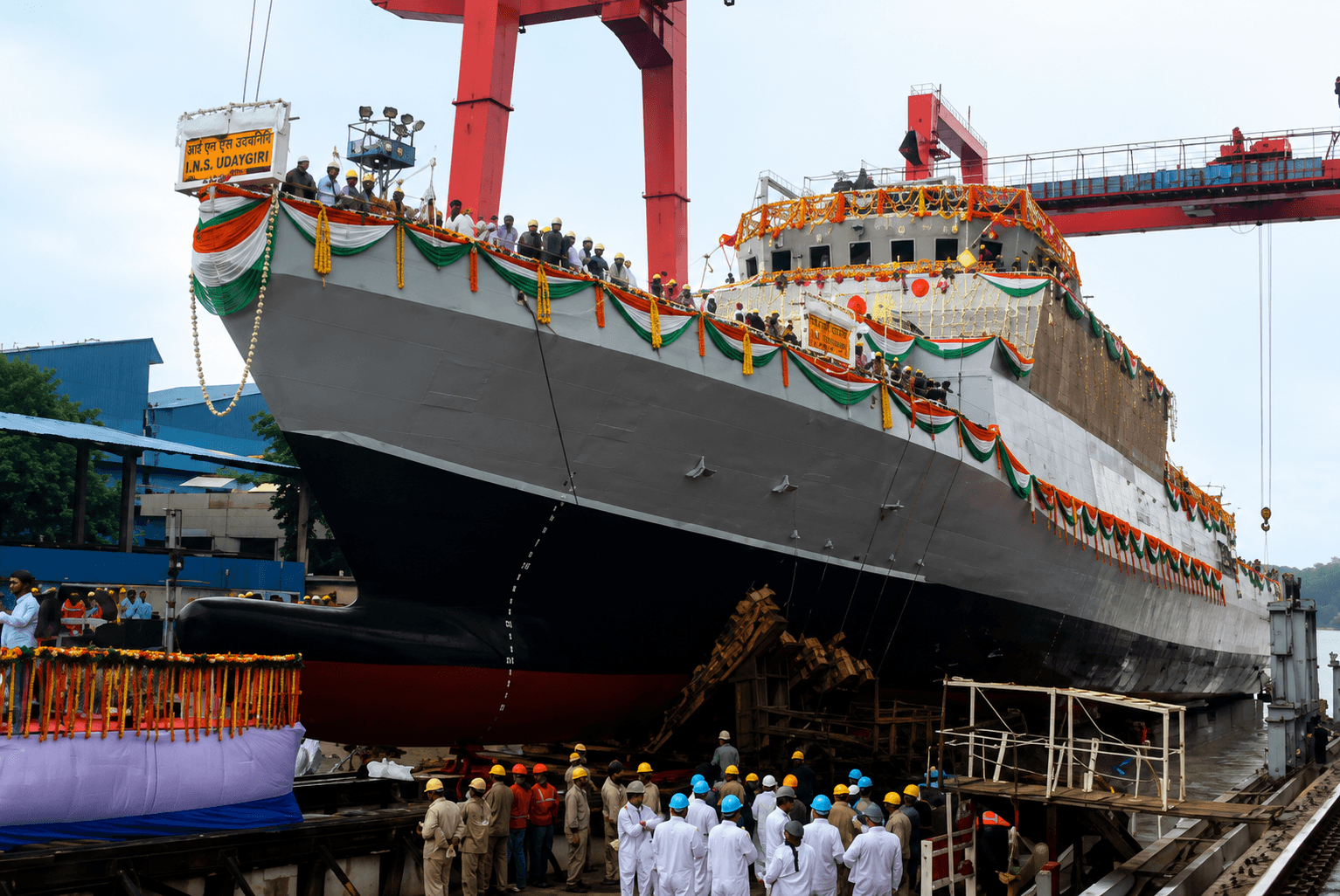 Greenfield Shipbuilding Cluster Vadinar ship repair facility maritime manufacturing Gujarat maritime