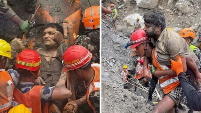 Miracle Rescue: 2 Workers Pulled Alive From Nepal Hydropower Tunnel 9 Days After Devastating Floods
